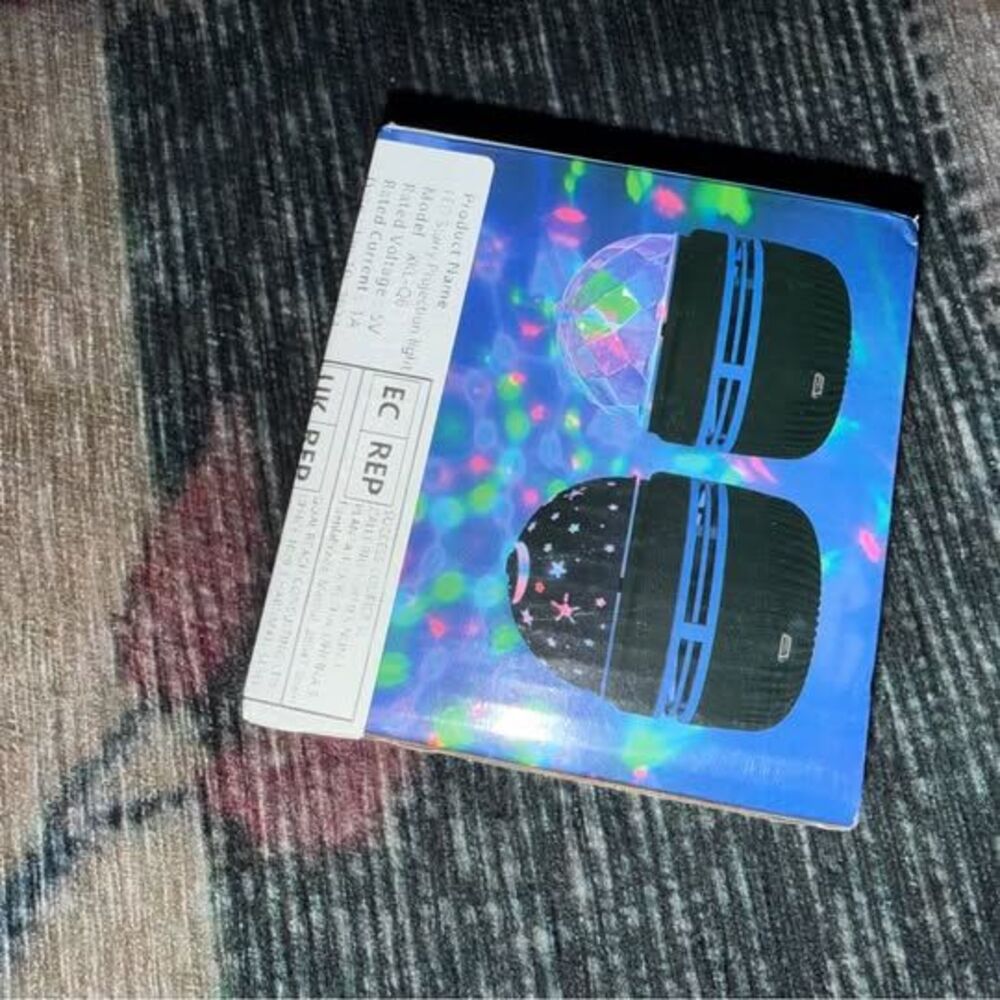 LED Starry Projection Light and night light protector and remote